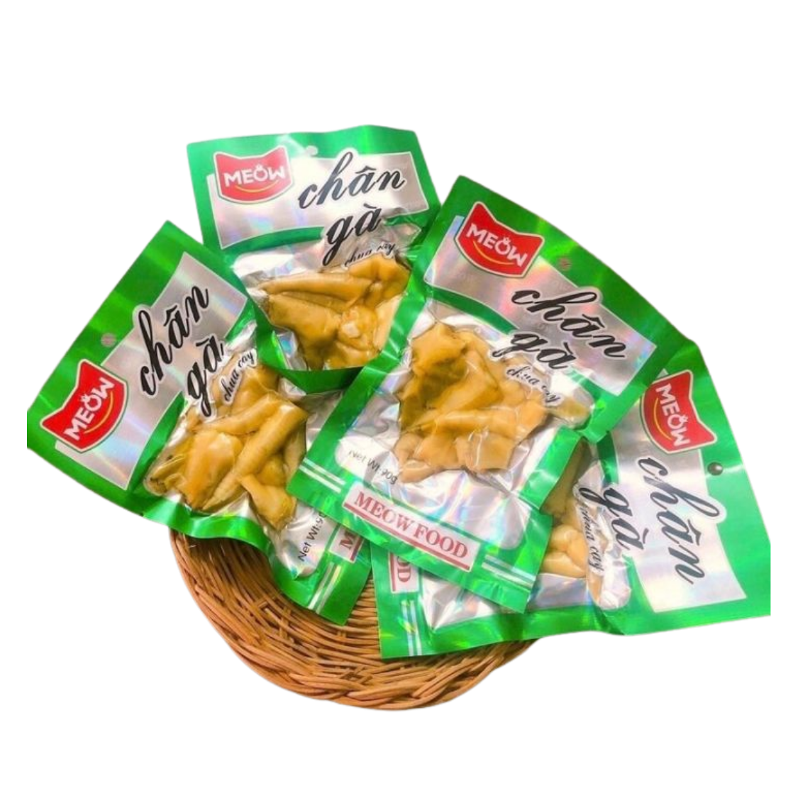 Chân gà Meow chua cay 90g 1